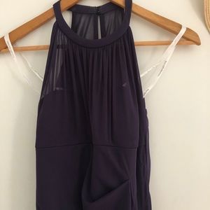 David’s Bridal Lapis Gown